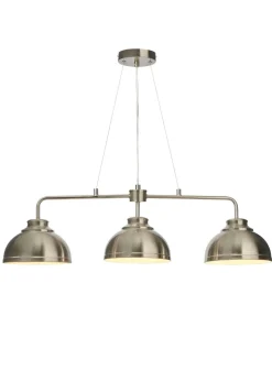 Inlight Brook 3 Light Pendant Ceiling Bar (100cm x 80cm x 20cm)