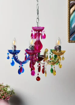 Inlight Charlotte 5 Light Chandelier (145cm x 45cm x 45cm)