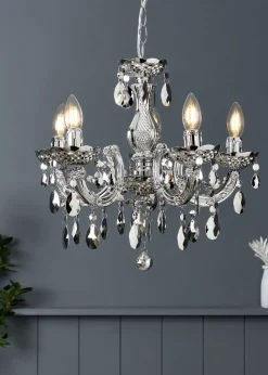 Inlight Charlotte 5 Light Chandelier (145cm x 45cm x 45cm)