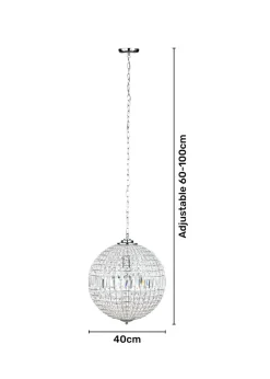 Inlight Melia Pendant Light (100cm x 40cm x 40cm)