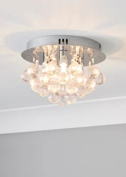 Inlight Saxby Flush Ceiling Light (16cm x 25cm)