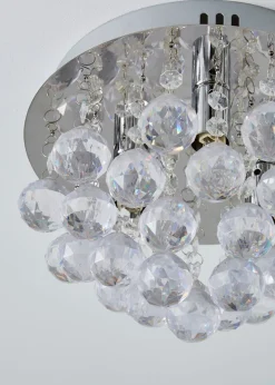 Inlight Saxby Flush Ceiling Light (16cm x 25cm)