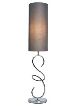 Inlight Sculpted Spiral Floor Lamp (125cm x 25cm x 25cm)