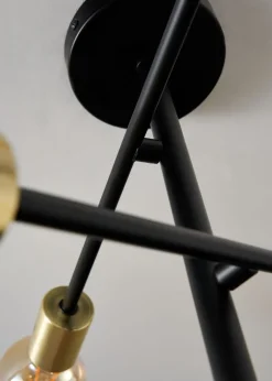 Inlight Tribecca Semi Flush 6LT Ceiling Light (64cm x 56cm x 40cm)