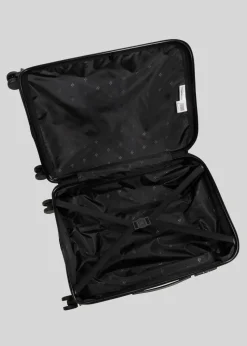 IT Luggage Black Hard Suitcase