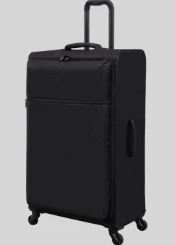 IT Luggage Black Navigator Soft Suitcase