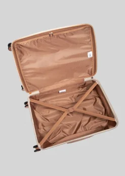 IT Luggage Cream Fascinate Hardshell Suitcase