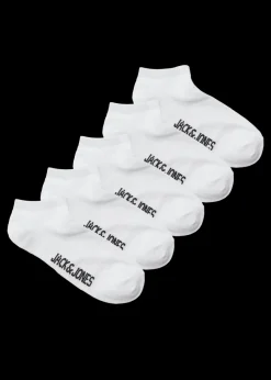 Jack & Jones 5 Pack Kids White Dongo Socks