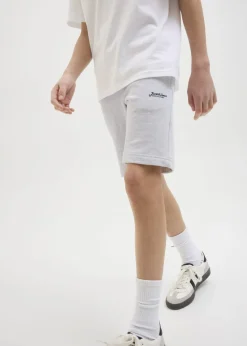 Jack & Jones Boys White Gordonbeau Shorts (8-16yrs)