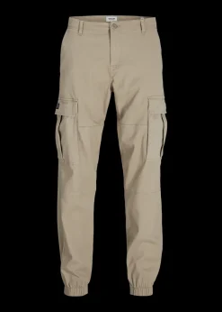 Jack & Jones Kids Beige Cuffed Cargo Trousers (8-16yrs)