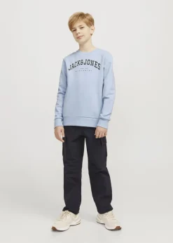 Jack & Jones Kids Blue Varsity Sweatshirt (8-16yrs)