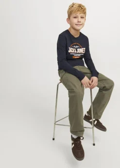 Jack & Jones Kids Khaki Cargo Trousers (8-16yrs)