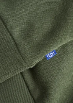 Jack & Jones Kids Khaki Printed Hoodie (8-16yrs)