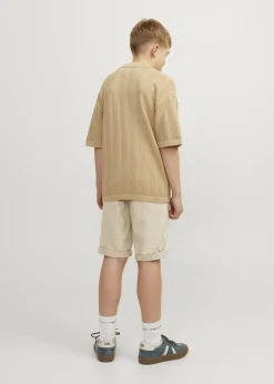 Jack & Jones Stone Chino Shorts (8-16yrs)