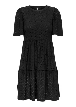 JDY Black Smock Mini Dress