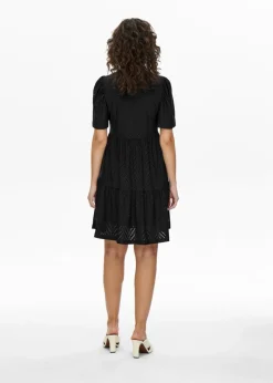 JDY Black Smock Mini Dress