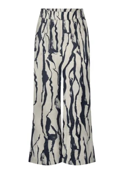 JDY Cream Abstract Camille Trousers