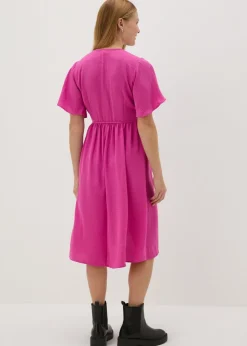 JDY Rose Wrap Midi Dress