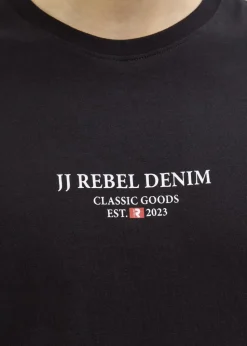 JJ Rebel Black Logo T-Shirt