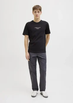 JJ Rebel Black Logo T-Shirt