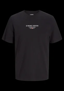 JJ Rebel Black Logo T-Shirt