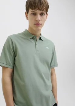 JJ Rebel Green Logo Polo Shirt