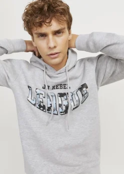 JJ Rebel Grey Dare To Be Bold Hoodie