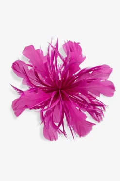 Jon Richard Fuschia Statement Floral Clip Fascinator
