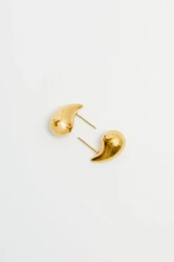 Jon Richard Gold Plated Teardrop Earrings