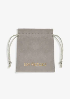 Jon Richard Silver Plated Crystal Halo Necklace