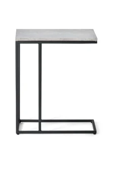 Julian Bowen Black Staten Drinks Table (60 x 30 x 50cm)