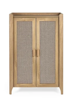 Julian Bowen Brown Sydney Shoe Cupboard