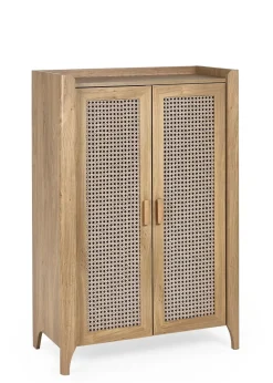 Julian Bowen Brown Sydney Shoe Cupboard