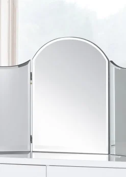 Julian Bowen Canto Curved Dressing Table Mirror (50 x 65 x 2cm)