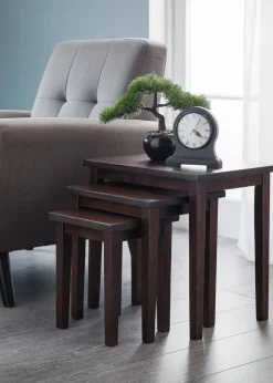 Julian Bowen Cleo Nest Of Tables (46 x 48 x 33 cm)