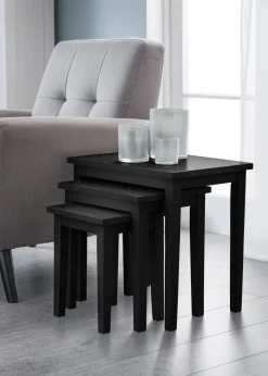 Julian Bowen Cleo Nest Of Tables (46 x 48 x 33 cm)