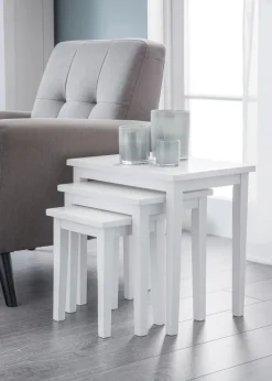 Julian Bowen Cleo Nest Of Tables (46 x 48 x 33 cm)