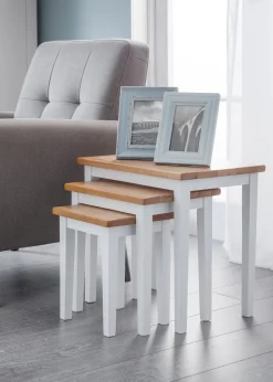 Julian Bowen Cleo Nest Of Tables (46 x 48 x 33 cm)