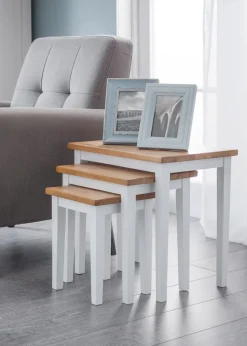 Julian Bowen Cleo Nest Of Tables (46 x 48 x 33 cm)