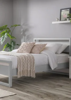 Julian Bowen Dove Grey Venice Bed