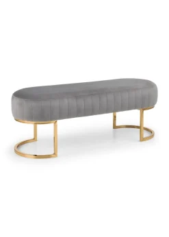 Julian Bowen Harrogate Velvet Bench (42 x 117.5 x 42.5 cm)