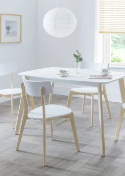 Julian Bowen Set Of 4 Casa Dining Chairs (80 x 50 x 50 cm)