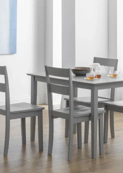 Julian Bowen Set Of 2 Kobe Dining Chairs (89 x 48 x 41 cm)