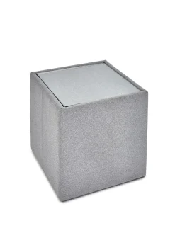 Julian Bowen Silver Rohe Lamp Table (45 x 45 x 45cm)