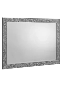 Julian Bowen Silver Staccato Fragment Wall Mirror (80 x 110 x 2.5cm)
