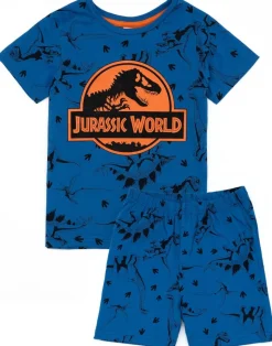 Jurassic World Kids Blue Shortie Pyjamas (3-10 Years)