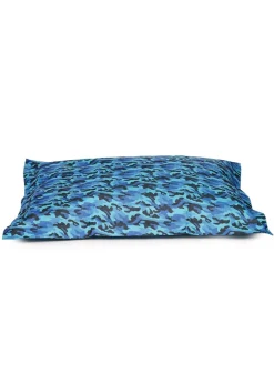 Kaikoo Blue Camo Print XL Floor Cushion (100x140cm)