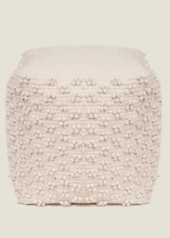 Kaikoo Cream Tridot Cube Wool