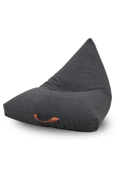 Kaikoo Grey Boucle Urban Seat Lounger with PVC Handle