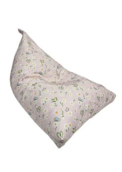 Kaikoo Kids Pink Butterfly Print Triangle
